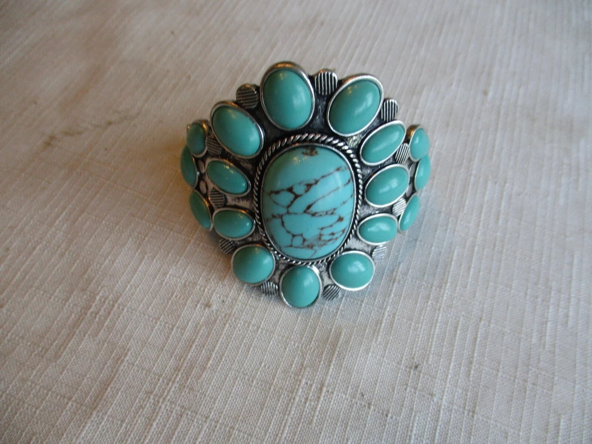 Lucky Brand Turquoise Stretch Beaded Bracelet Set | Dillard's