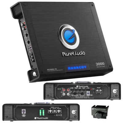 Planet Class D Monoblock Amplifer 3000W Anarchy Series