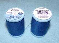 Coats and Clark Quilting & Piecing Thread, 250 yds Yale Blue (4470)