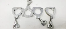 (4 Pack) Sanitary Pressure Tri Clamp | 2" Double Hinge