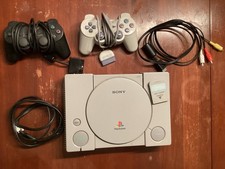 Sony Original Playstation, has Cords and 2 Controllers Working 