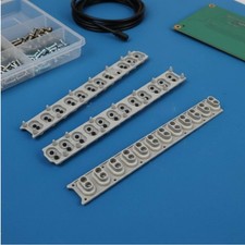 13P Keybed Rubber Strip High-Rebound 3-Contact Key Sensor Pad for Technicians