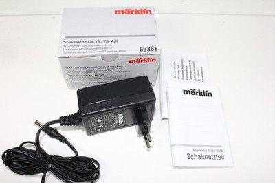 Märklin 66361 Schaltnetzteil 36 VA, 230 Volt neu in OVP