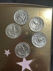 Silver Quarters 1960-1969 Random Five Coins — photo 6