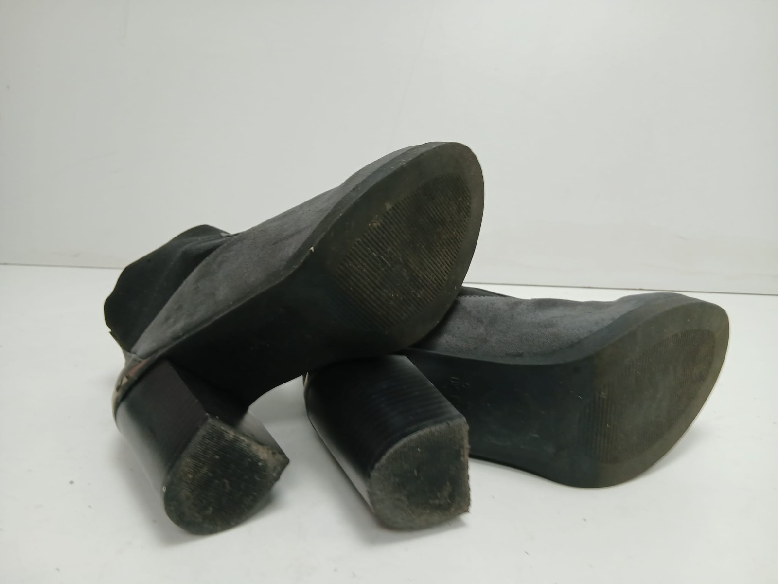 Atmosphere Ladies Grey Suede Ankle Pull On High Heel UK (5) EU (38) BOX 117 image 5