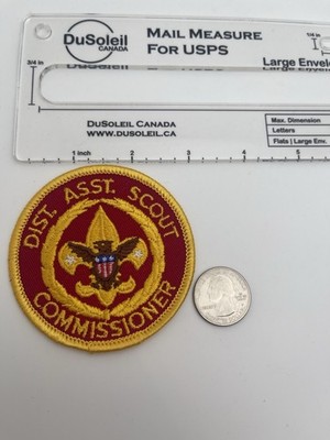 Vintage BSA Boy Scouts Of America District Assistant Commissioner Uniform Patch