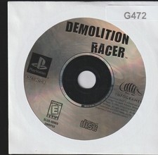 Demolition Racer  Sony PlayStation 1 Used Video Game Only Sleeved Without Case