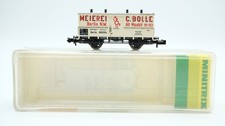 Minitrix N 13643 Gedeckter Güterwagen Bolle G 10 K.P.E.V.