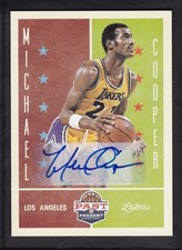 2012-13 MICHAEL COOPER AUTO PANINI PAST AND PRESENT AUTOGRAPHS