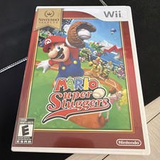 Mario Super Sluggers Nintendo Selects (Wii) Manual Included NTSC-U/C E