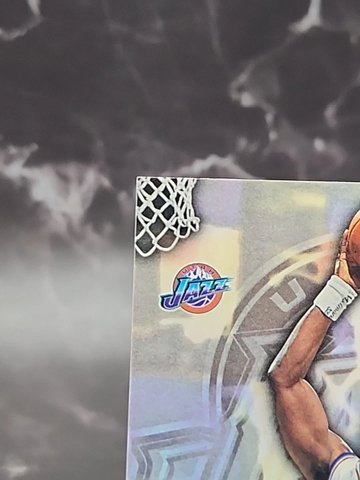 КАРЛ МАЛОН ДЖОН СТАРКС 1997-98 Topps Stadium Club Co-Signers Двойной Авто Джаз NY - Изображение 3 из 4