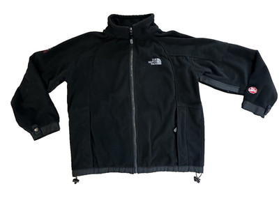 North Face Summit Series jacket Mens Black Fleece Wind Stopper Sz M