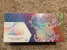Pokemon Prismatic Evolutions Super-Premium Collection SPC Eevee Factory Sealed