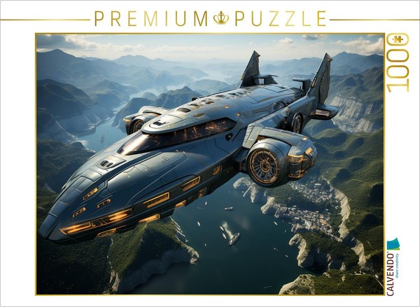 Calvendo Puzzle Large Cruiser | 1000 Pieces, Finished Size 25.2 × 18.9 In (64 ×-image