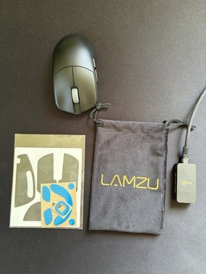 Lamzu Maya x Gaming Maus Charcoal Black