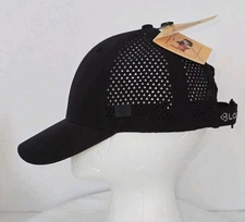 BLOGILATES SWEAT RESISTANT HAT - BLACK: MOISTURE WICKING, QUICK DRYING - BLACK