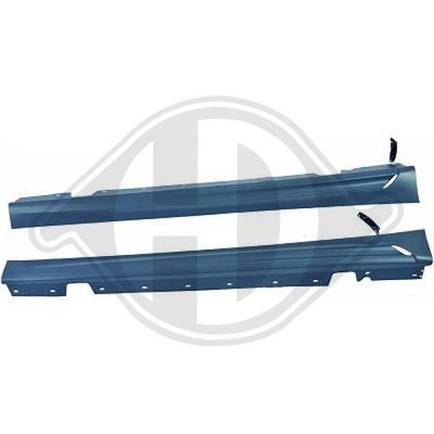 1x Schwellerverkleidung Diederichs 1216562 Hd Tuning für Seitlicher Einbau