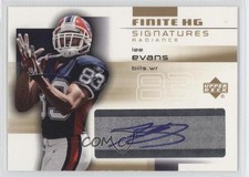 2004 Upper Deck Finite HG Signatures Radiance 9/25 Lee Evans #FS-LE Auto 0a1