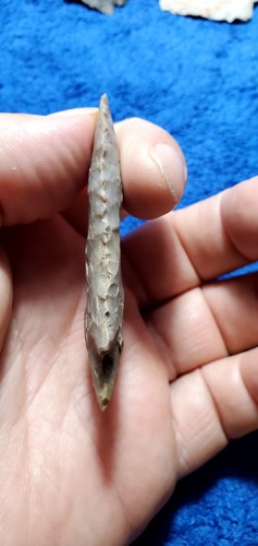 authentic indian artifacts arrowheads pre 1600. NICE MADE PINETREE , 2 5/8" OHIO - Bild 7 von 7