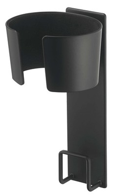 Yamazaki Magnetic Dryer Holder Black Approx. W10XD10.5XH20cm Tower Cord fits nea