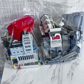 Vintage Micro Machines City Scenes Lot Galoob 1989 Police Station Airport