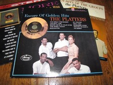 THE PLATTERS - COLLECTION OF THE PLATTERS RECORDS - LOT OF 3 LPS