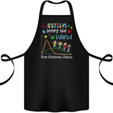 Monde De L'Autisme Sous Différents Angles Tablier Autistique 100% Bio