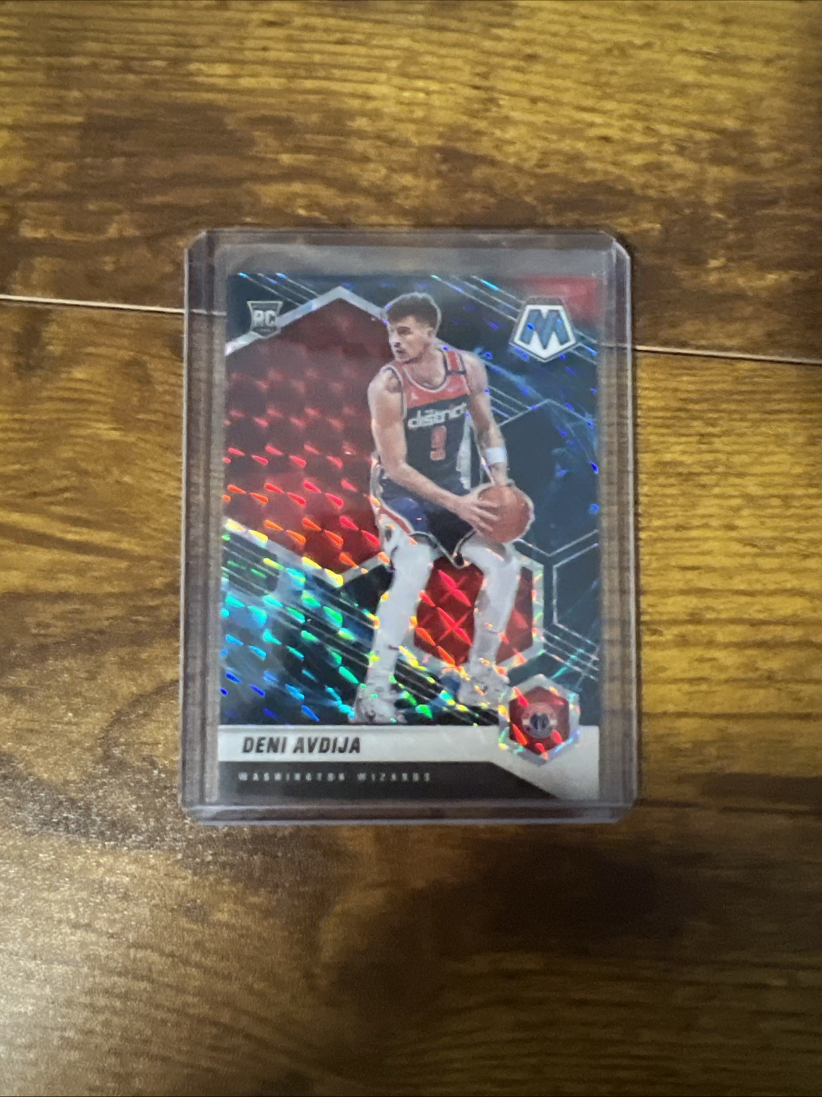 2020-21 Panini Mosaic Deni Avdija #217 Rookie RC Genesis Prizm Case Hit SSP