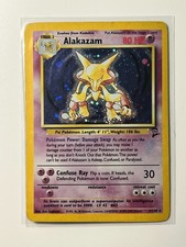 Alakazam - Pokémon TCG #001/130 Base Set 2 Holo (MP)