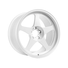 1 X R6061 R1 18X8.5 5-114.3 35 Offset Championship White Wheel Rim