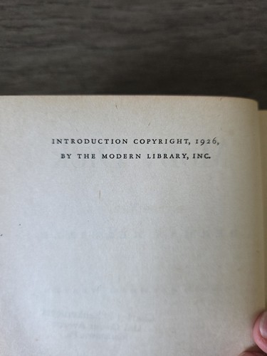 1926 Modern Library #119 Moby Dick by Herman Melville Hardcover Book - Bild 4 von 6