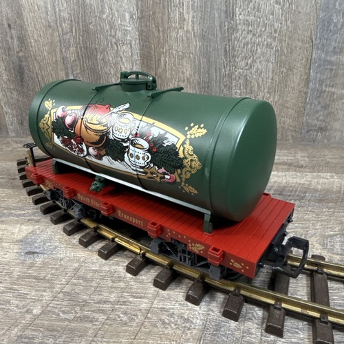 Rare LGB 48406 (Christmas Tank Wagon) Spiced Cider Transport - OG Box - G Scale - Picture 5 of 21