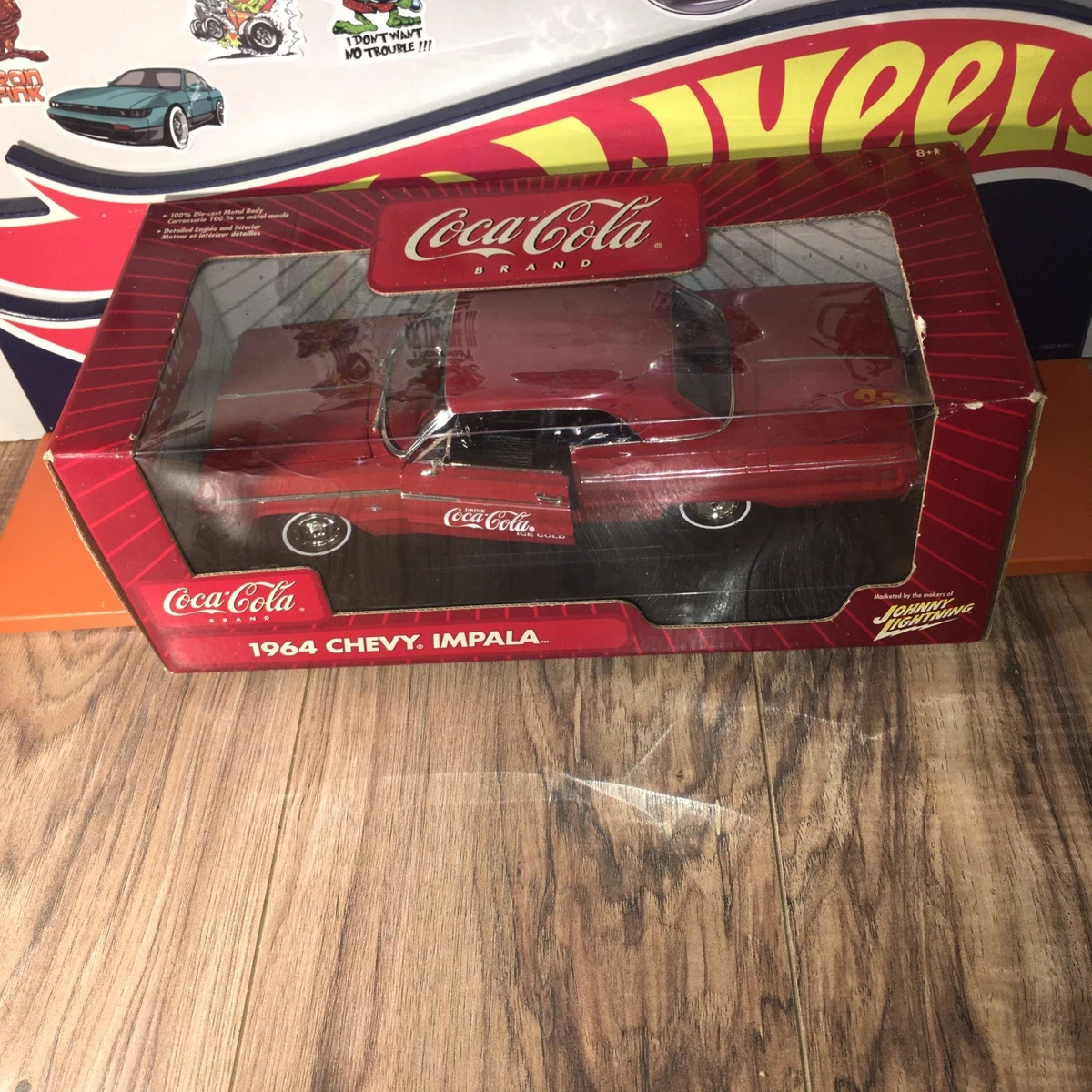 1:18 Johnny Lightning 1964 Chevy Impala Coca Cola Chevrolet Vhtf