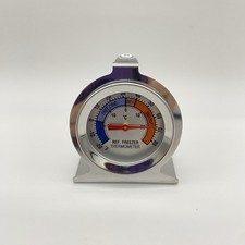 Stainless Steel Refrigerator Freezer Thermometer
