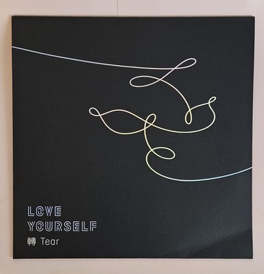 BTS Love Yourself Tear - 2-LPs NM White Vinyl +Booklet, Stickers & Cards.  B&B