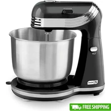 Compact Stand Mixer 250W 6 Speed Kitchen Appliance Baking Meringue Doughs New