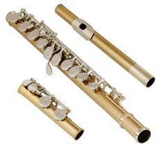 Good Quality Green Bronze 16 Hole Flute with Box Cleaning Cloth Gloves