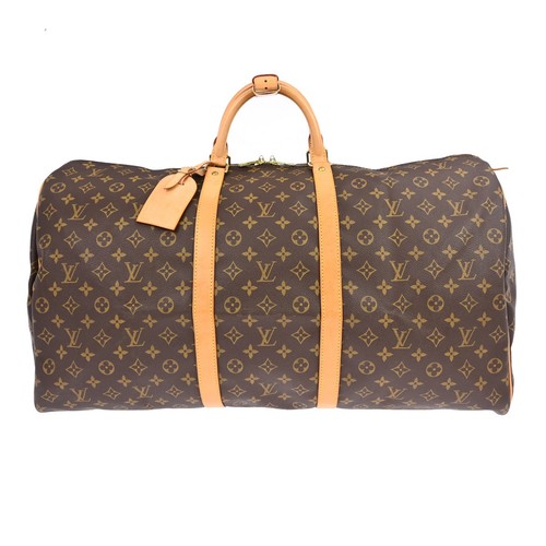 BUYIT03/ LOUIS VUITTON KEEPALL 60 TRAVEL HANDBAG MONOGRAM M41422 FL0050 RQ02708