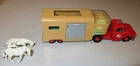 MATCHBOX LESNEY KING SIZE NO.K-18 ARTCULATED HORSE VAN ,W/HORSES,