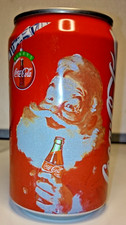 Coca Cola Coke Can Dose, Merry Christmas Buon Natale 1994, Italy, 90s vintage