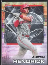 2021 Bowman's Best Austin Hendrick #98 Cincinnati Reds Rookie Prospect