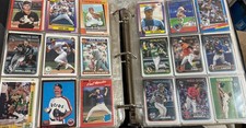 Binder Full Of Cards NFL,NBA, MLB 6.5 LBS Of Cards 900ish From 80  s - 2020  s