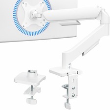 VIVO Single Monitor Mechanical Spring Desk Mount Fits Computer Screens up to 32"