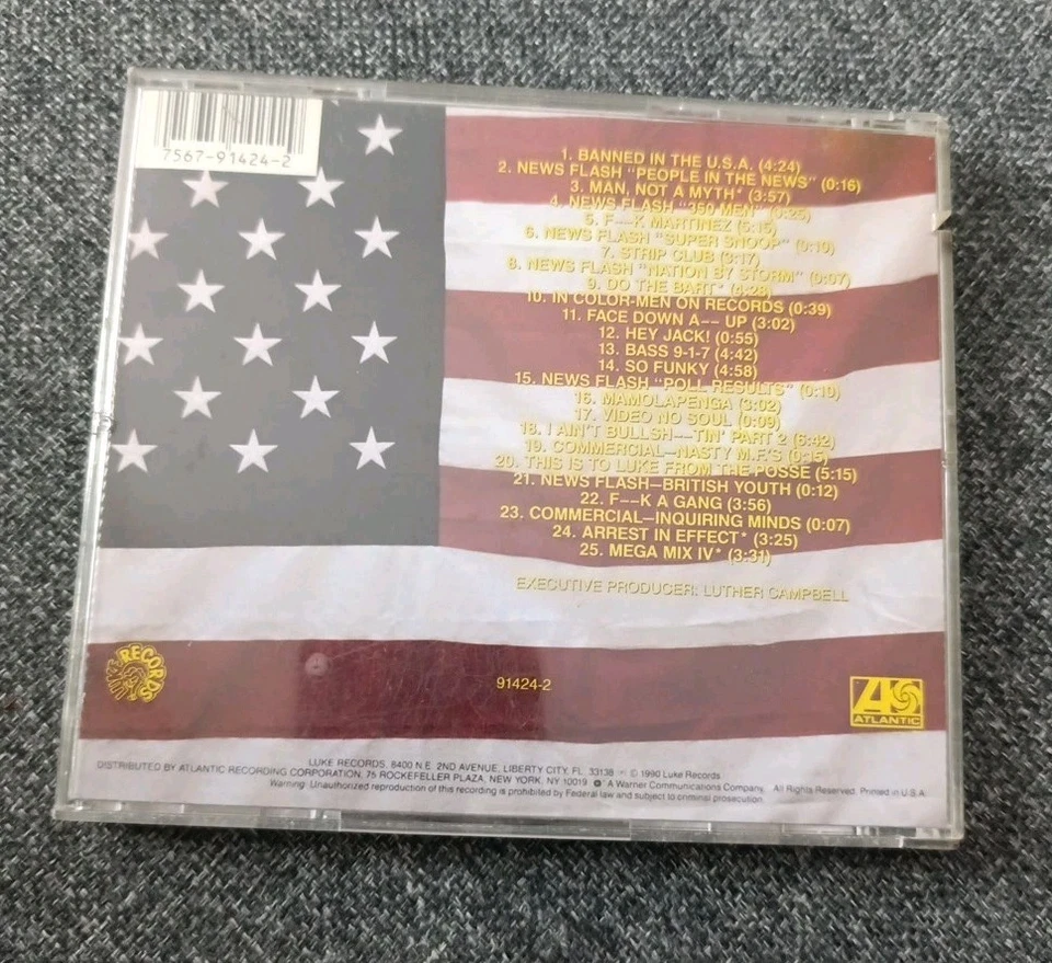 Banned In the USA: The Luke LP / 2 Live Crew CD,1990 Original Version RARE!! - Bild 2 von 3