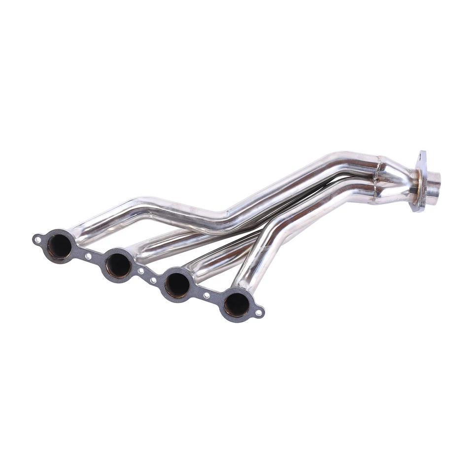 Long Tube Stainless Manifold Headers & Y Pipe for 07-14 Chevy GMC 4.8L 5.3L 6.0L Foto 2 de 4