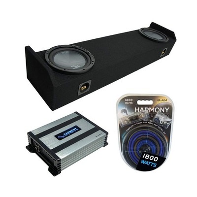 Harmony Audio Compatible with 2006-14 Honda Ridgeline HA-R104 Dual 10'' Loaded...