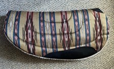Mustang Herculon Print Western Barrel Saddle Pad!