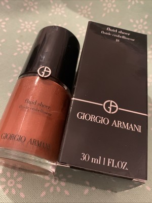 GIORGIO ARMANI Fluid Sheer Highlighter 18 Fluide Embellisseur Medium Glow Ran