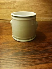 Old Fraunfelter China Barbers Shaving Mug Cup Ohio, USA White 