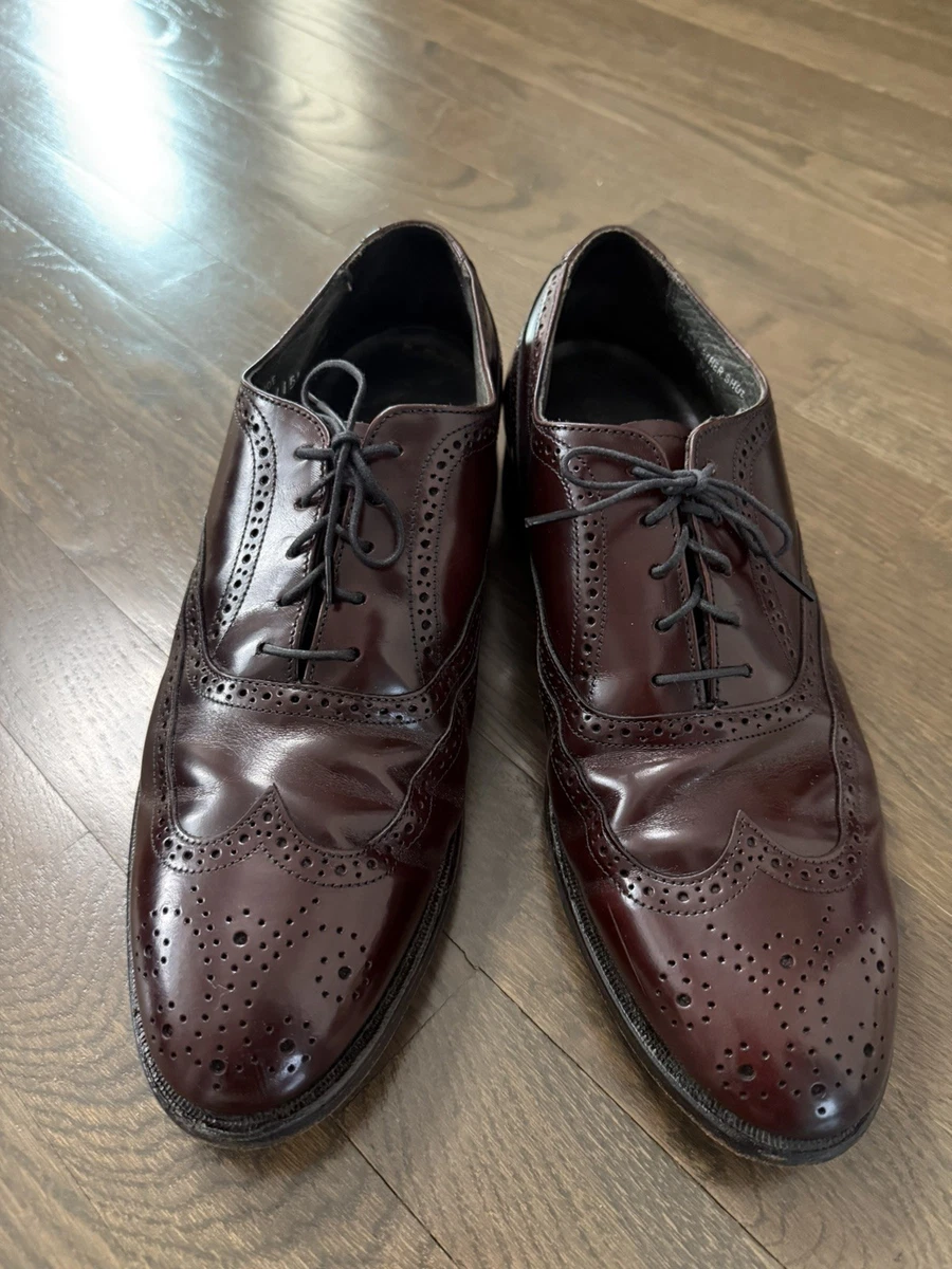Stafford Brown Dress Shoes for Men for sale | eBay display picture 3